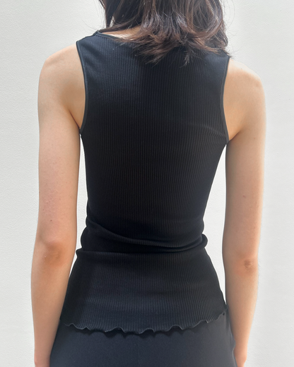 Oscalito Lace-Trim Tank Top
