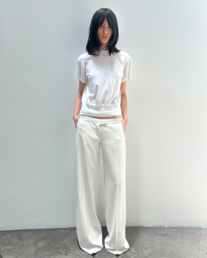 Stella McCartney SS2003 Ruffle-Trim Trousers