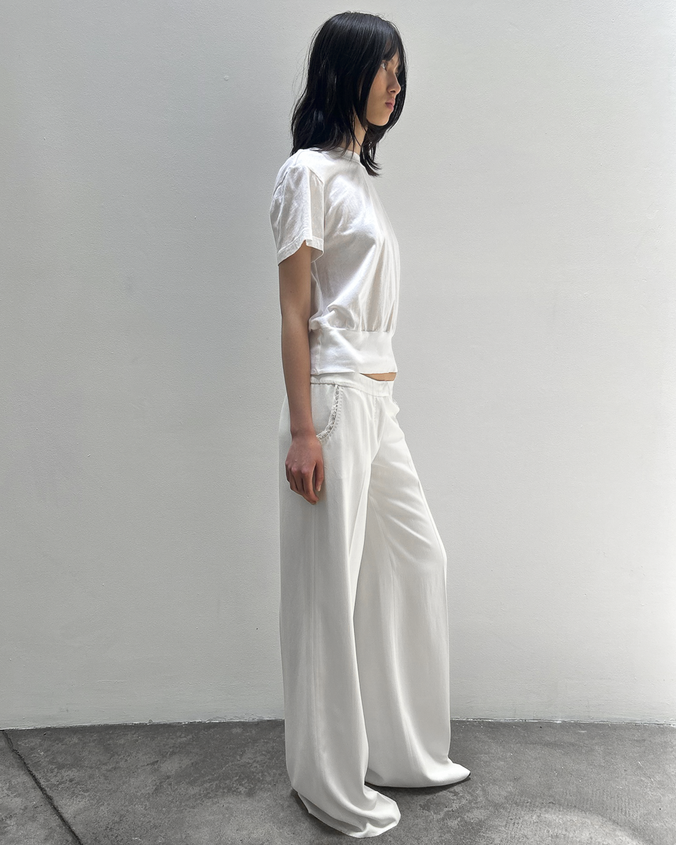 Stella McCartney SS2003 Ruffle-Trim Trousers