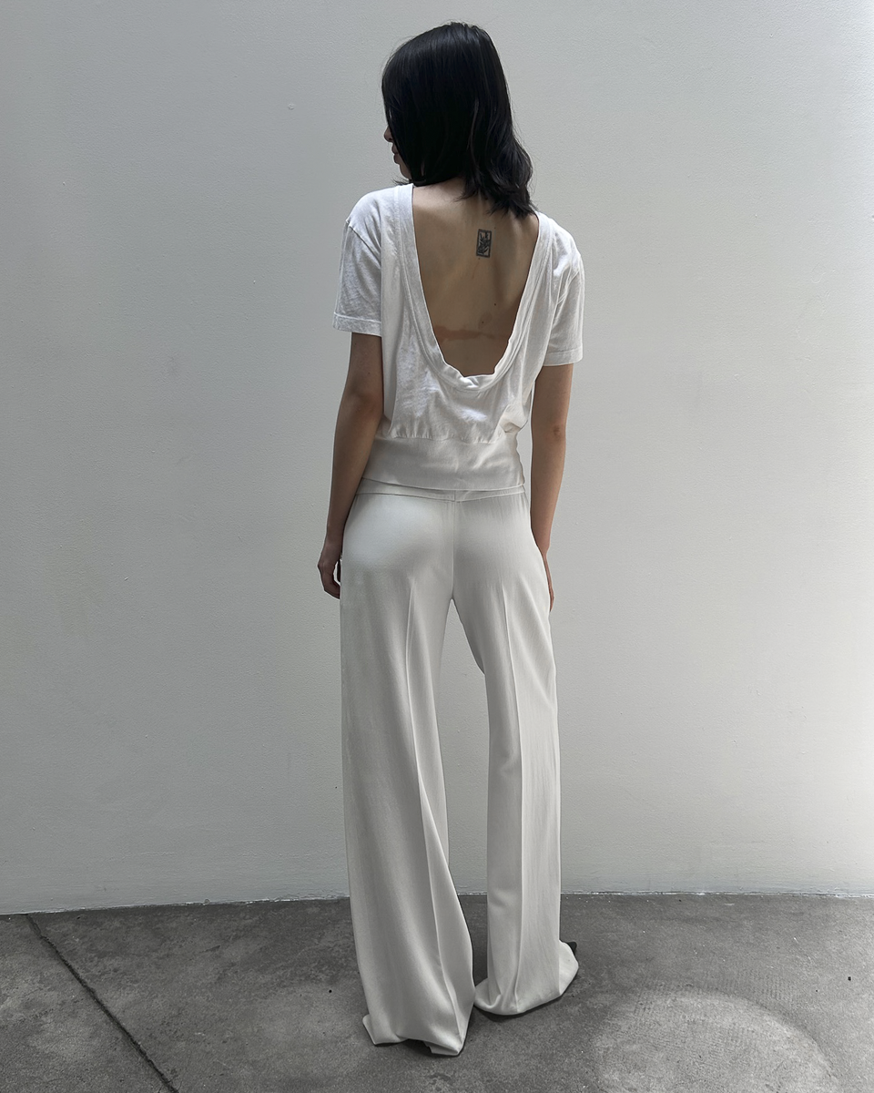 Stella McCartney SS2003 Ruffle-Trim Trousers