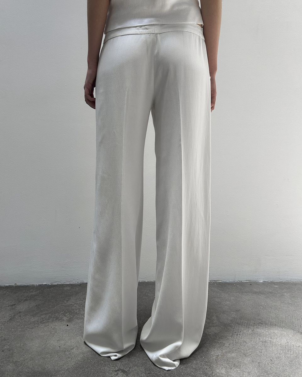 Stella McCartney SS2003 Ruffle-Trim Trousers