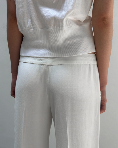Stella McCartney SS2003 Ruffle-Trim Trousers