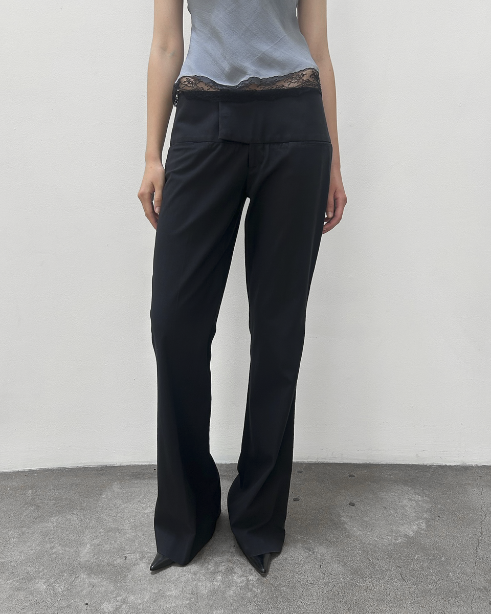 Vintage Low-Rise Trousers