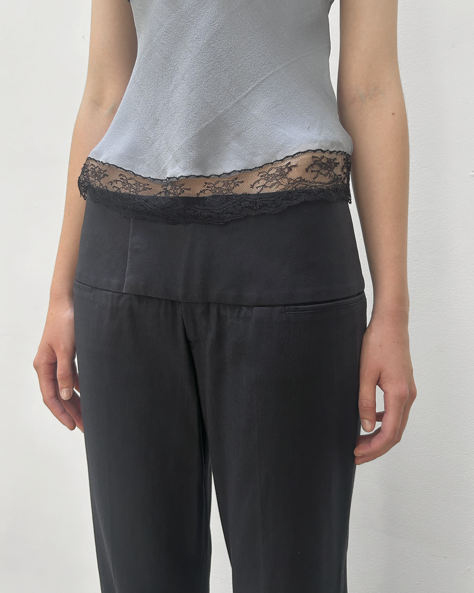 Vintage Low-Rise Trousers