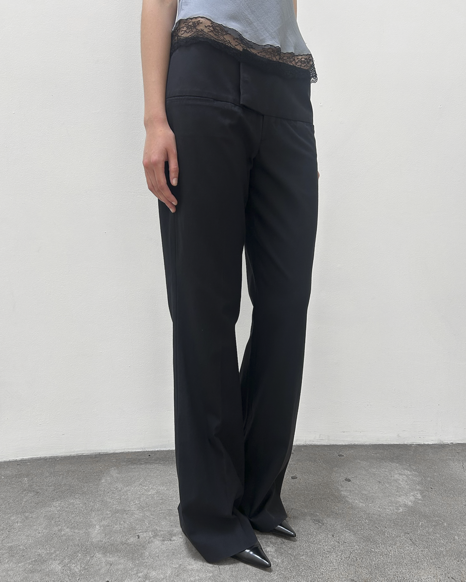 Vintage Low-Rise Trousers