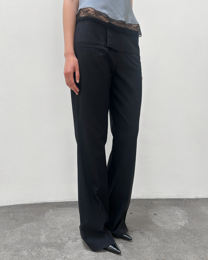 Vintage Low-Rise Trousers