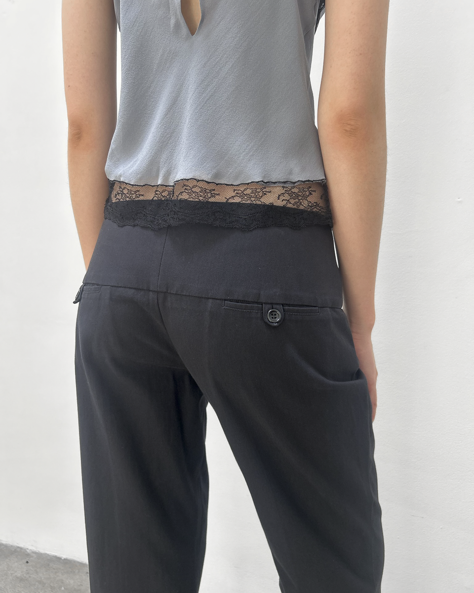 Vintage Low-Rise Trousers