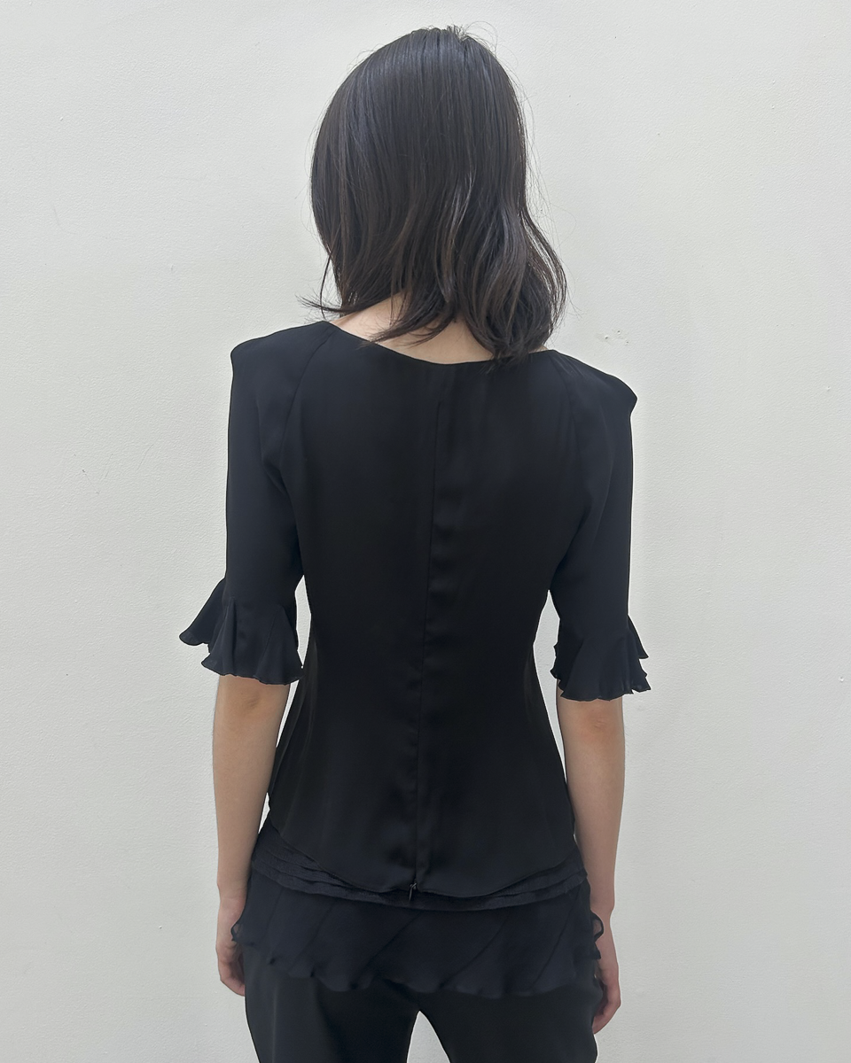 Emporio Armani Bell Sleeve Top
