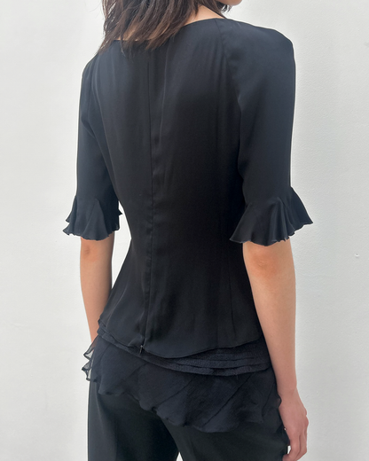 Emporio Armani Bell Sleeve Top