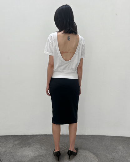 Gucci Ribbon Silk Skirt