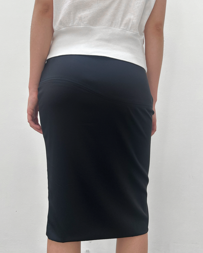 Gucci Ribbon Silk Skirt
