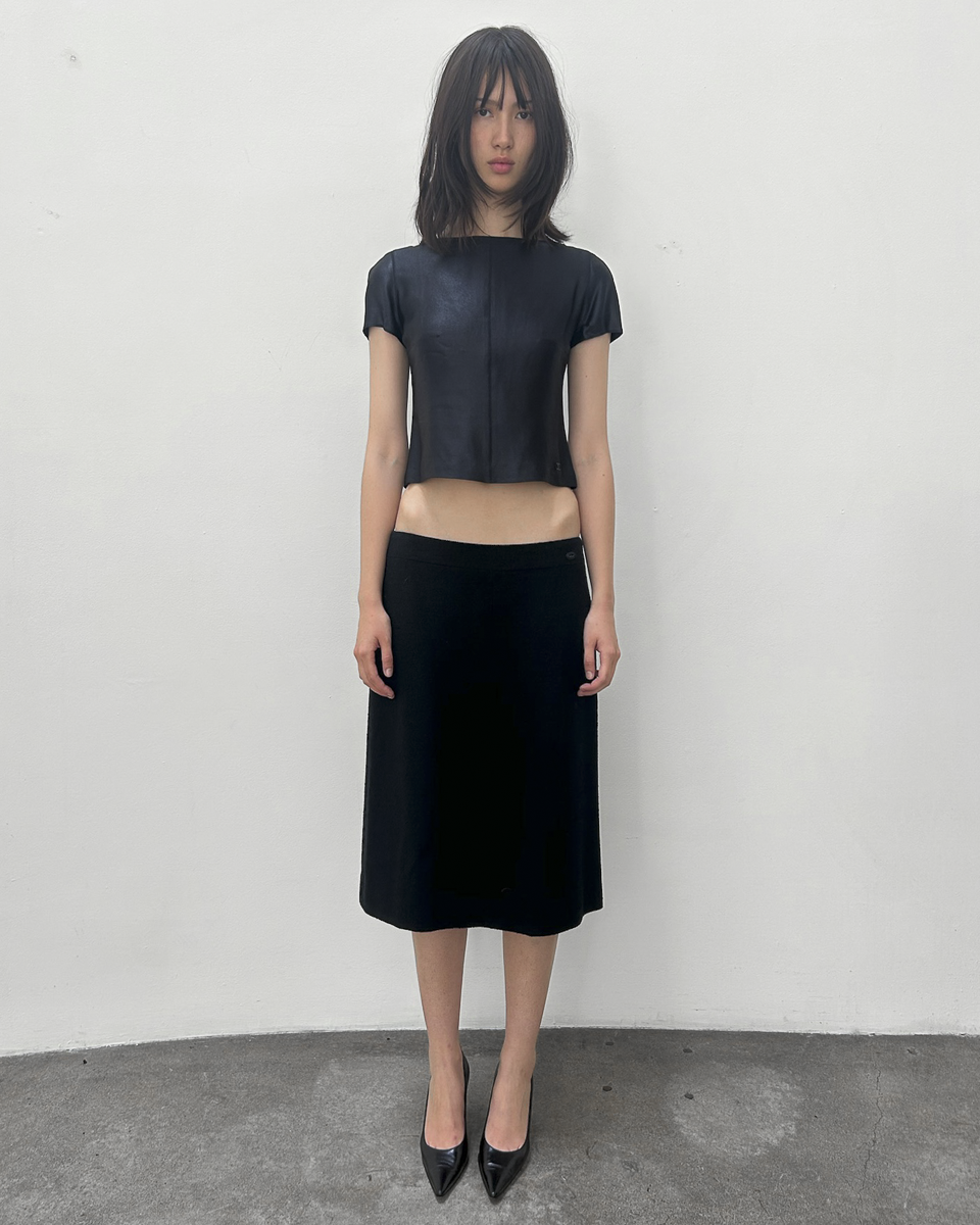 Chanel FW2005 Tweed Skirt