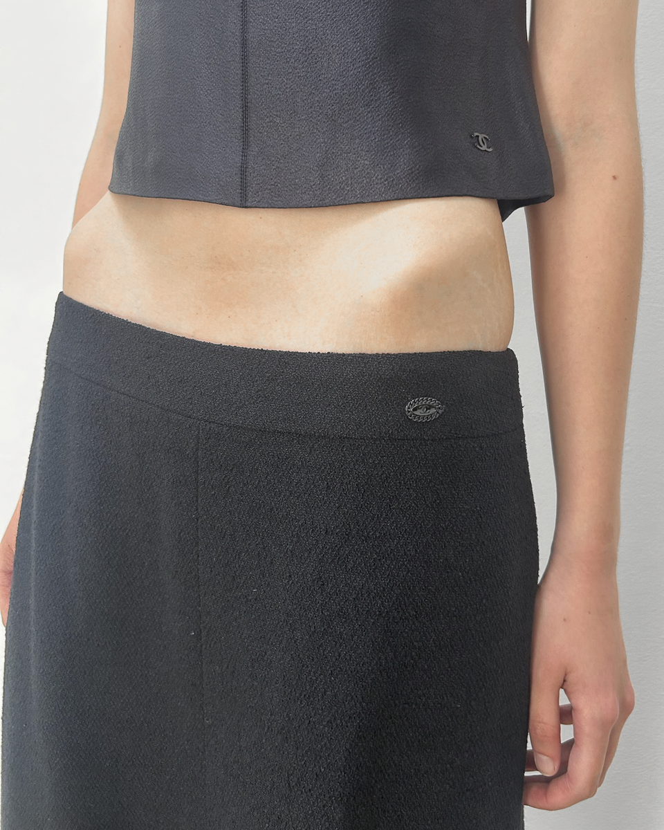 Chanel FW2005 Tweed Skirt