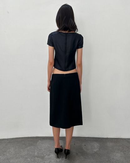 Chanel FW2005 Tweed Skirt