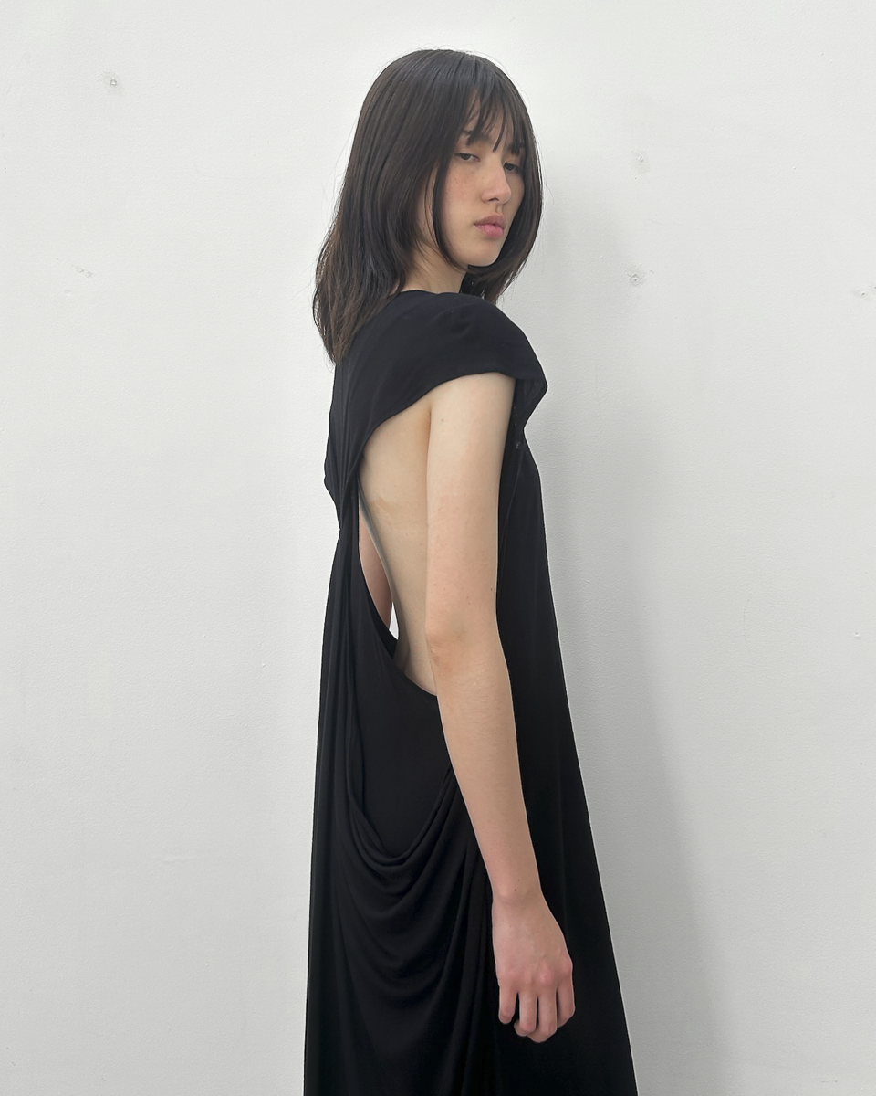 Nicholas K Double Layer Open Back Dress