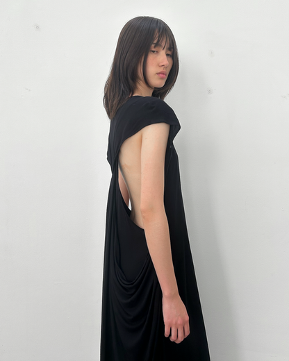 Nicholas K Double Layer Open Back Dress