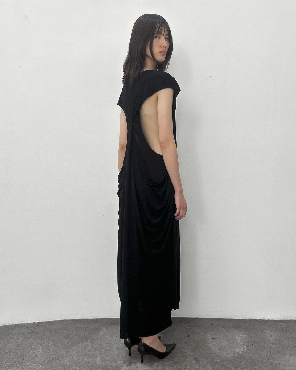 Nicholas K Double Layer Open Back Dress