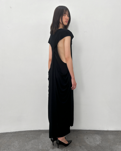 Nicholas K Double Layer Open Back Dress