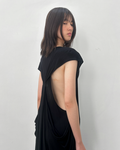 Nicholas K Double Layer Open Back Dress