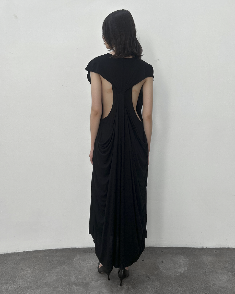 Nicholas K Double Layer Open Back Dress