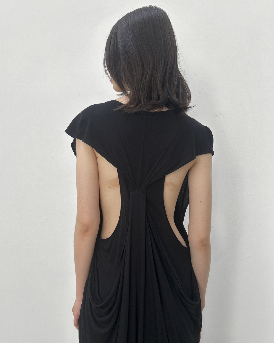 Nicholas K Double Layer Open Back Dress