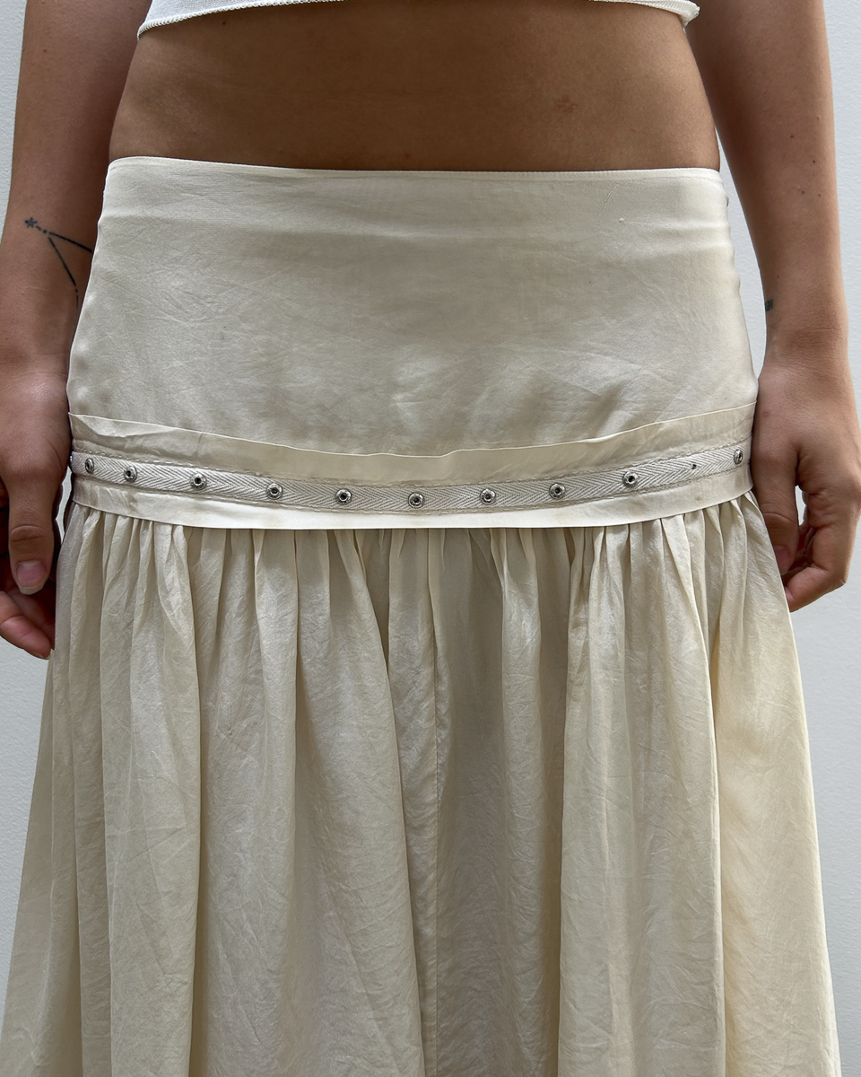 Chloe by Phoebe Philo SS2005 Silk Ruffle Skirt