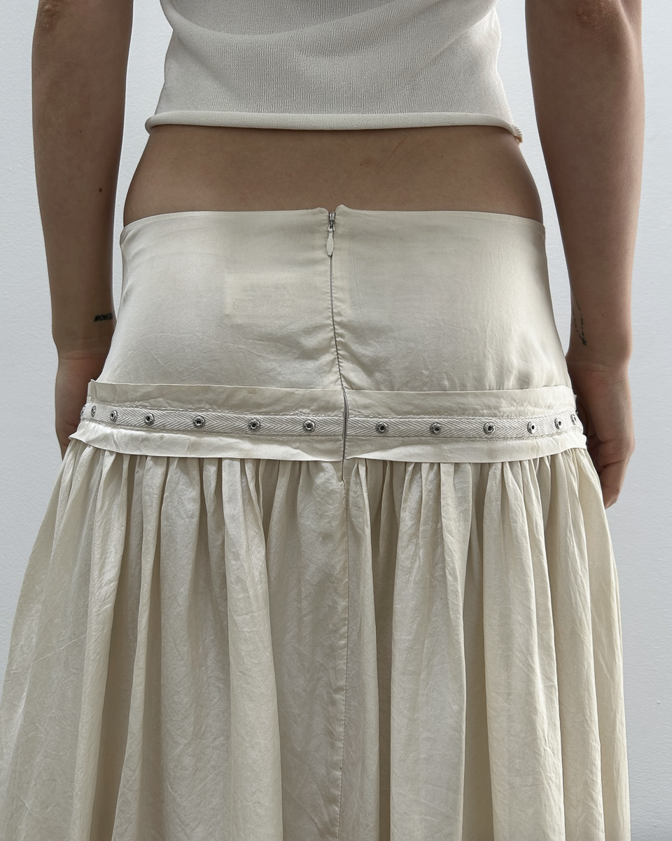 Chloe by Phoebe Philo SS2005 Silk Ruffle Skirt
