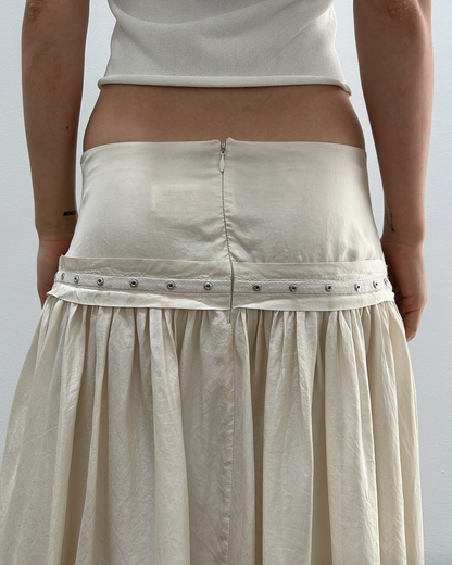 Chloe by Phoebe Philo SS2005 Silk Ruffle Skirt