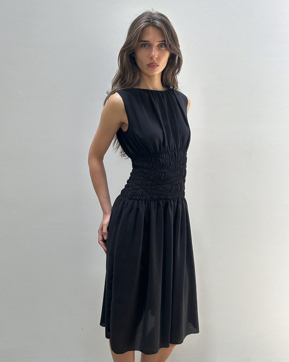 Nina Ricci Cinched Waist Dress