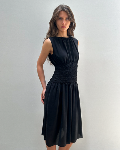 Nina Ricci Cinched Waist Dress