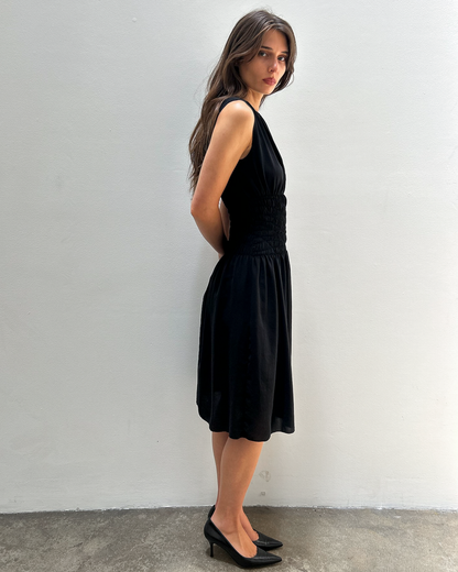 Nina Ricci Cinched Waist Dress