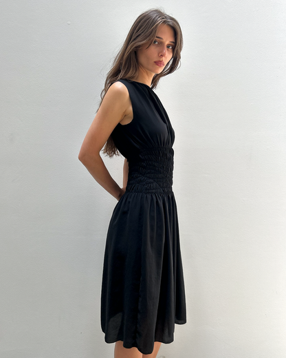 Nina Ricci Cinched Waist Dress