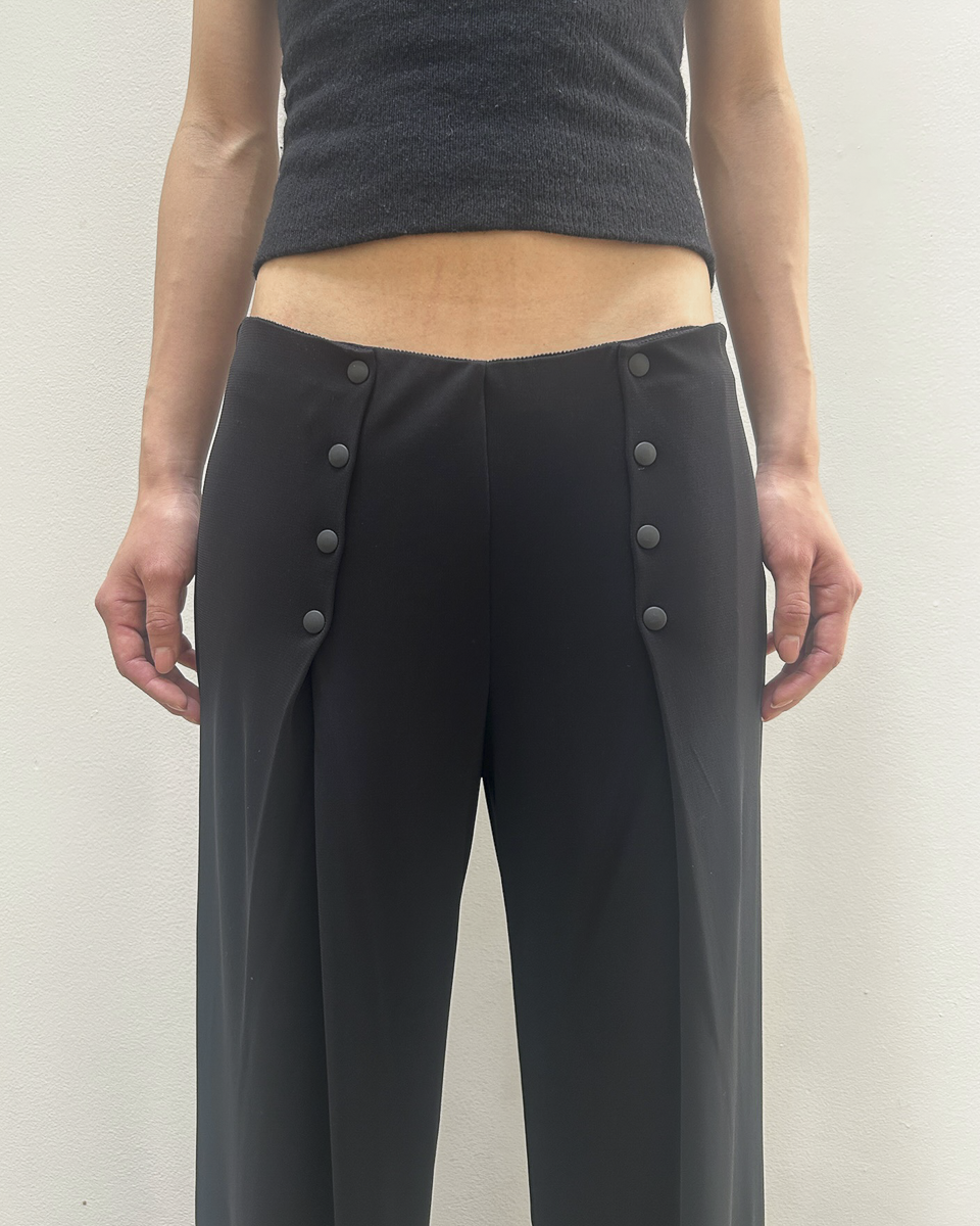 Emporio Armani Sailor Wide-Leg Trousers