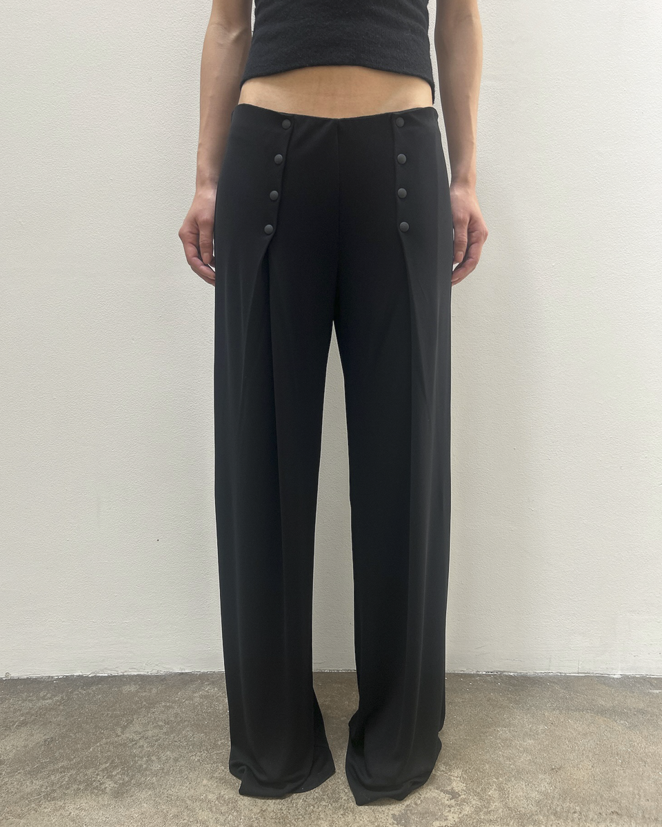 Emporio Armani Sailor Wide-Leg Trousers