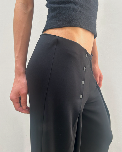 Emporio Armani Sailor Wide-Leg Trousers