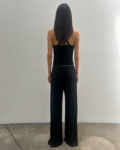 Emporio Armani Sailor Wide-Leg Trousers