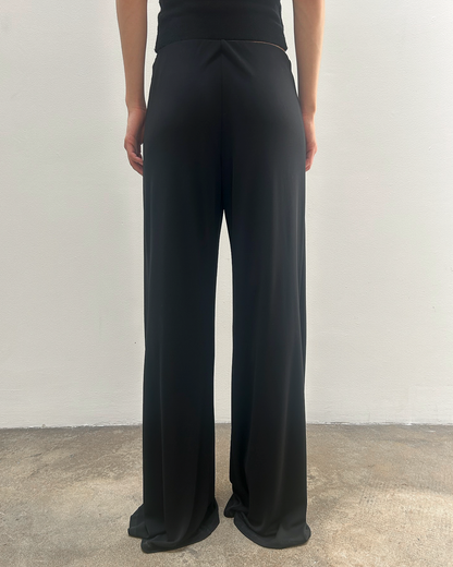 Emporio Armani Sailor Wide-Leg Trousers