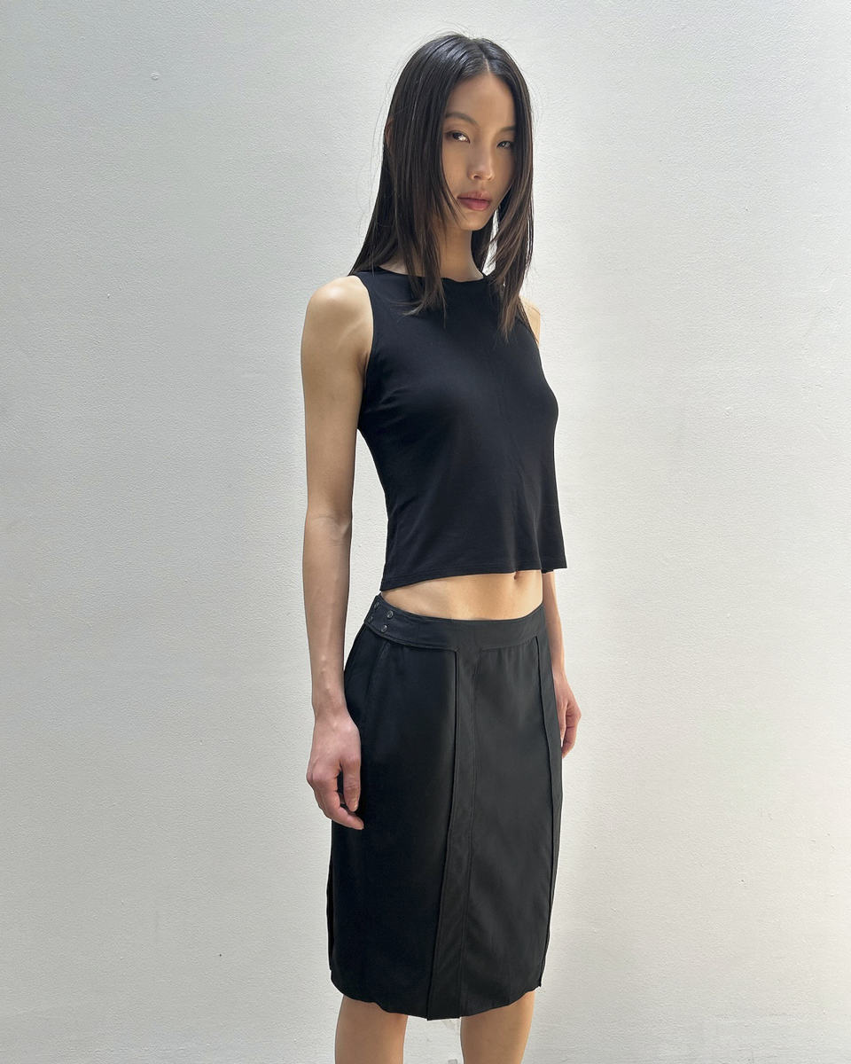 Gucci by Tom Ford FW2002 Snap-Button Skirt