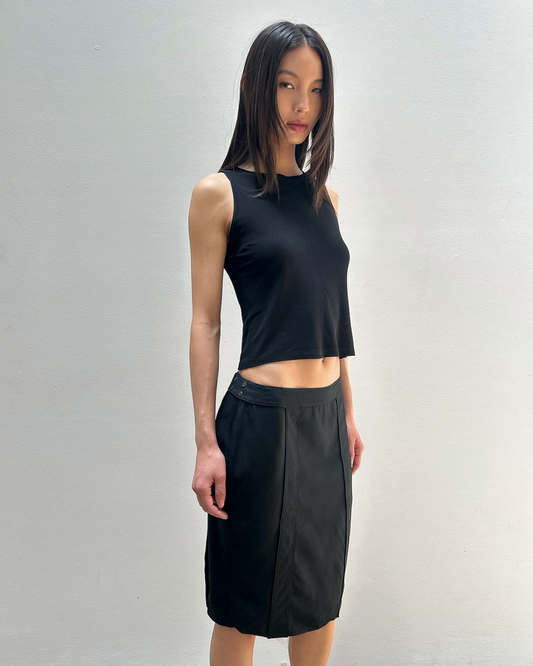 Gucci by Tom Ford FW2002 Snap-Button Skirt