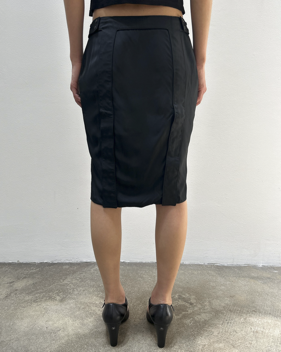 Gucci by Tom Ford FW2002 Snap-Button Skirt
