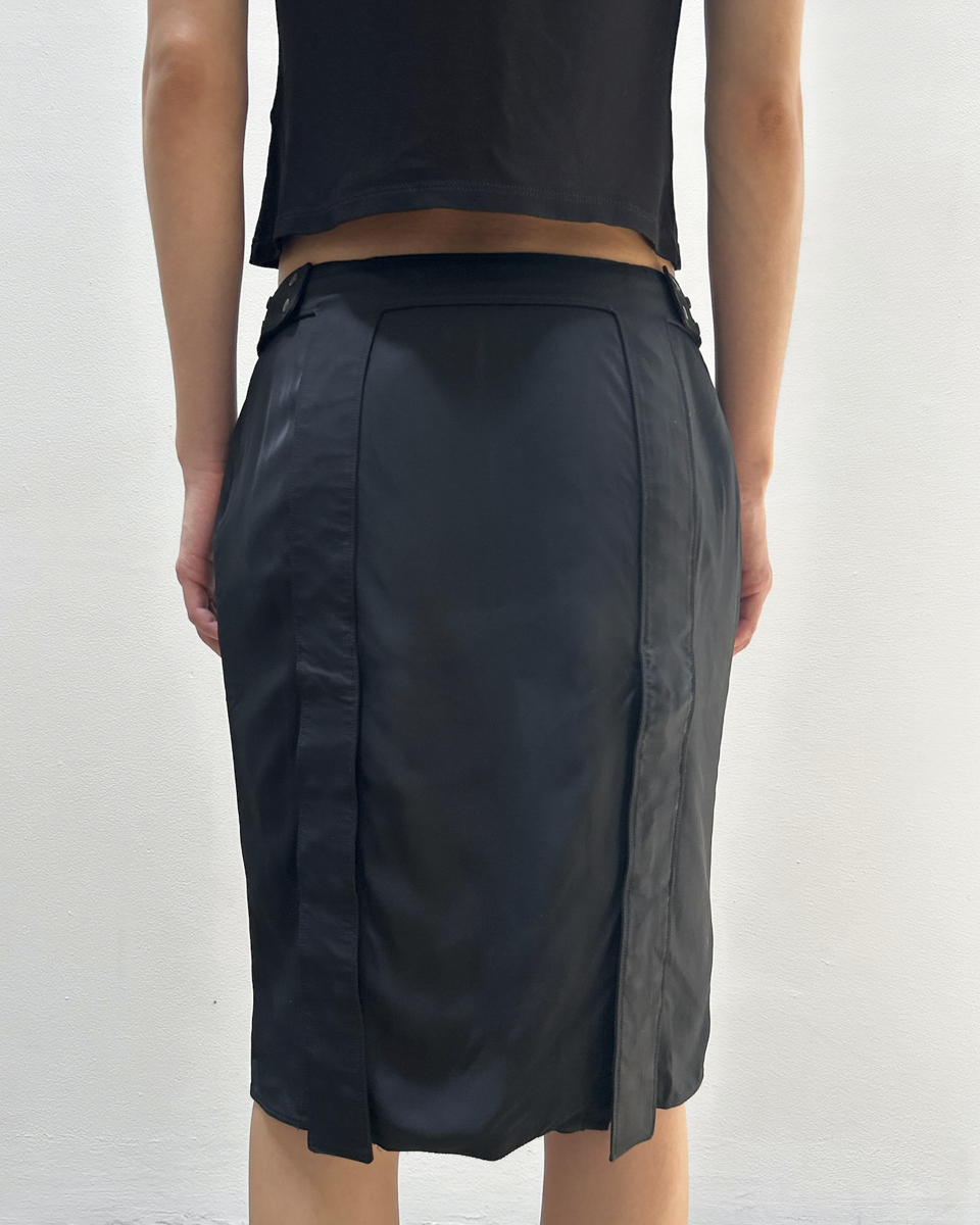 Gucci by Tom Ford FW2002 Snap-Button Skirt