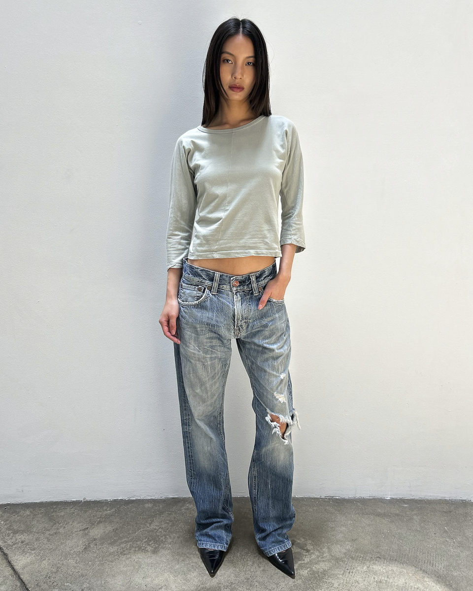 Edwin 503 BlueTrip Distressed Denim