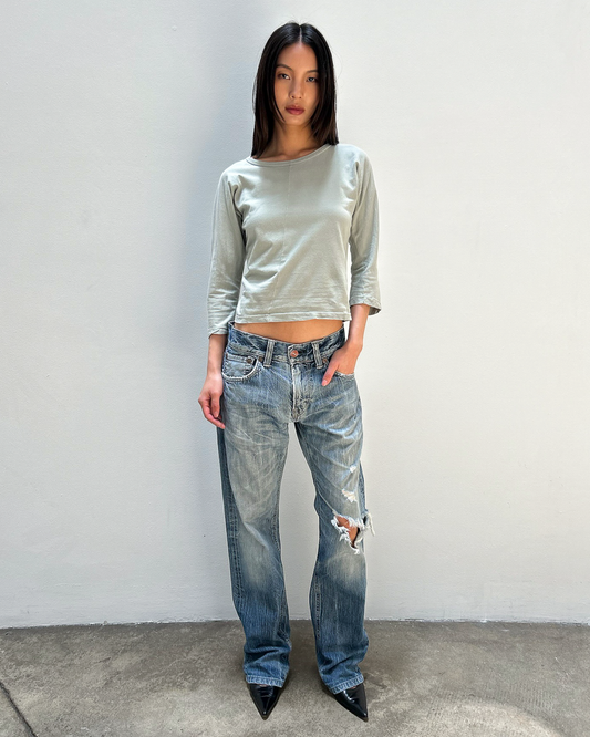 Edwin 503 BlueTrip Distressed Denim