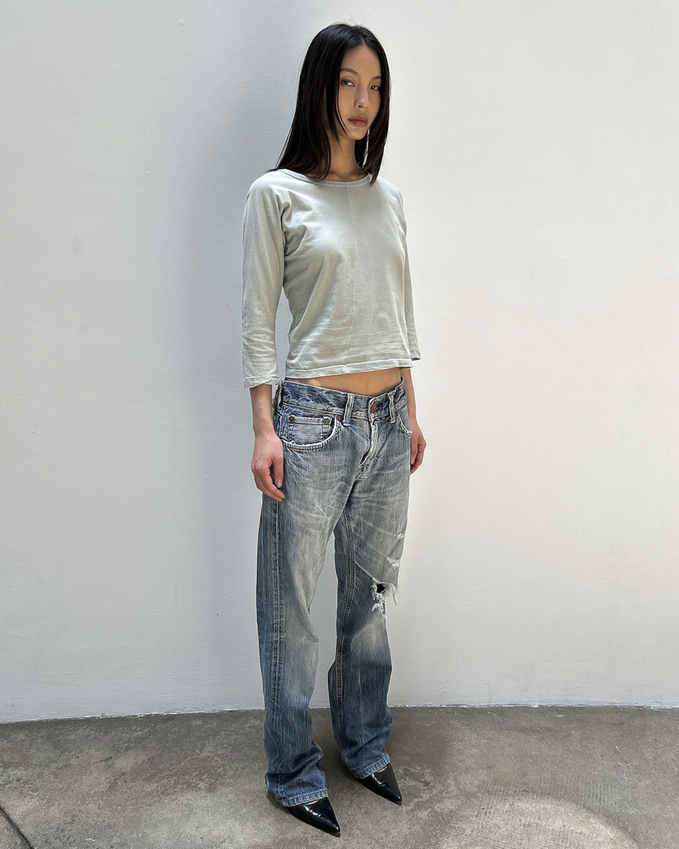 Edwin 503 BlueTrip Distressed Denim