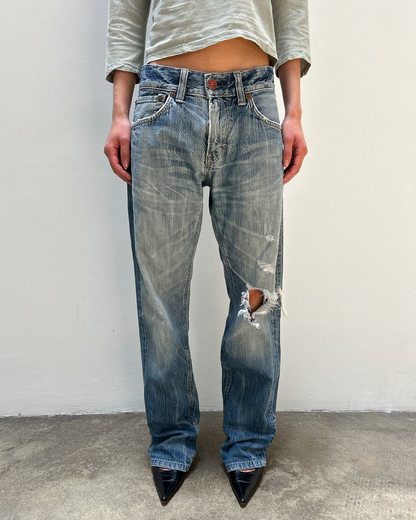 Edwin 503 BlueTrip Distressed Denim