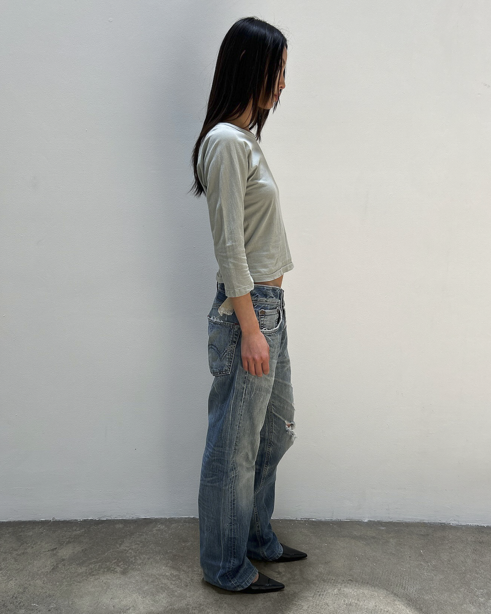 Edwin 503 BlueTrip Distressed Denim