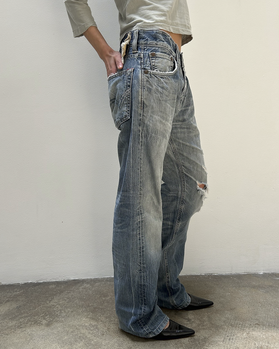Edwin 503 BlueTrip Distressed Denim