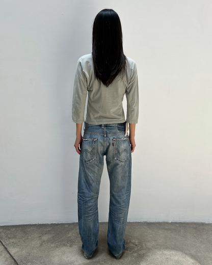 Edwin 503 BlueTrip Distressed Denim