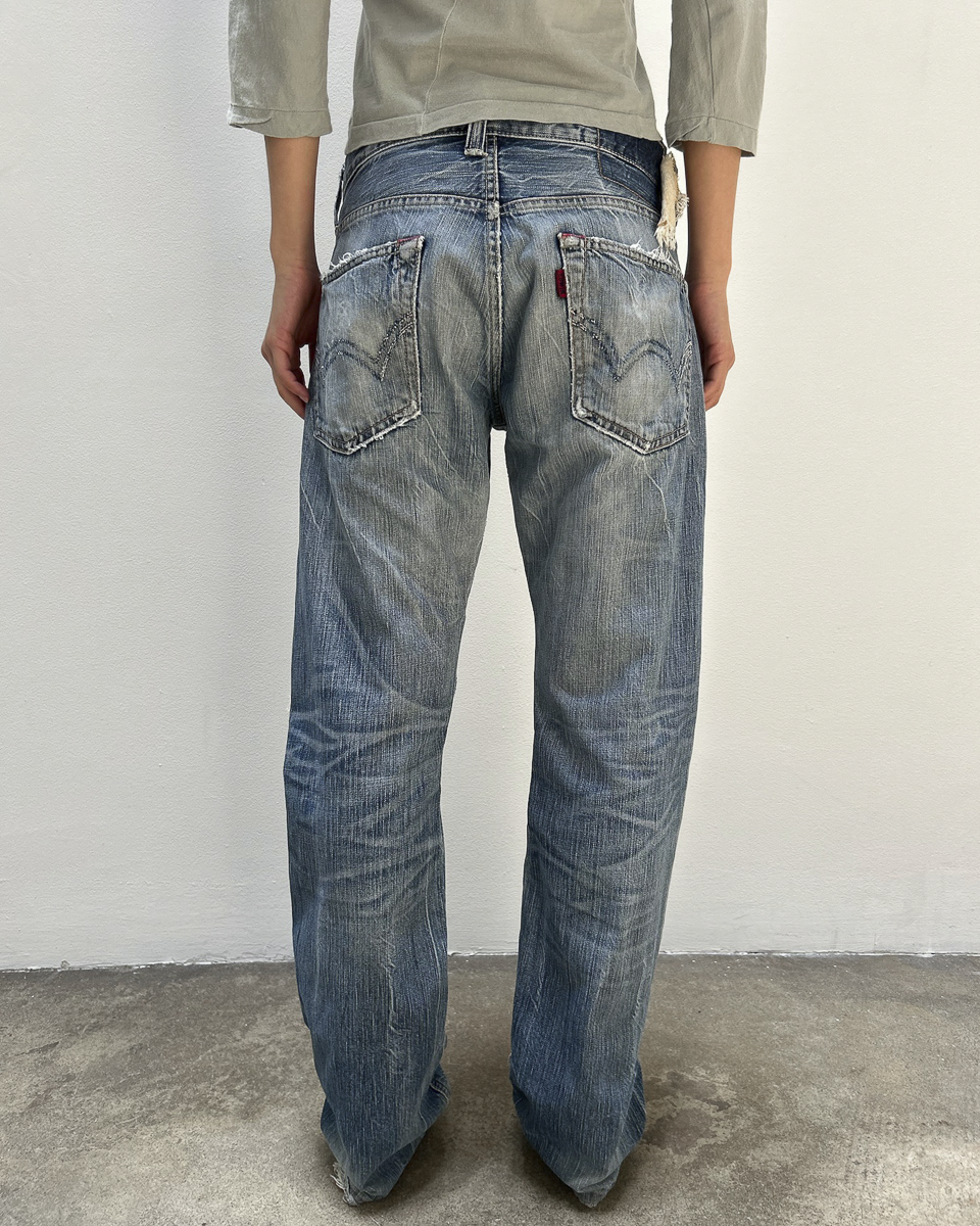 Edwin 503 BlueTrip Distressed Denim