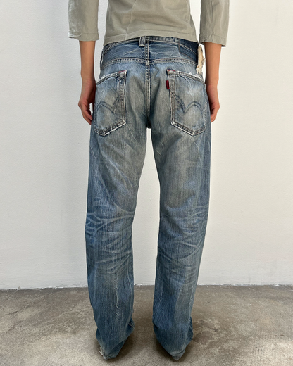 Edwin 503 BlueTrip Distressed Denim